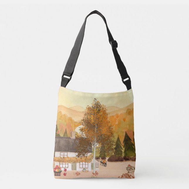 Autumn Colours Crossbody Bag (Front)
