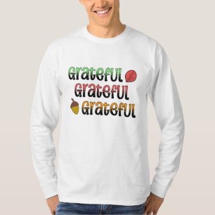 Autumn Colours Grateful T-Shirt