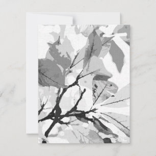 Autumn colours, leaves 2 card