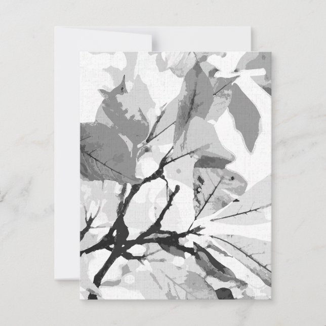 Autumn colours, leaves 2 card (Front)