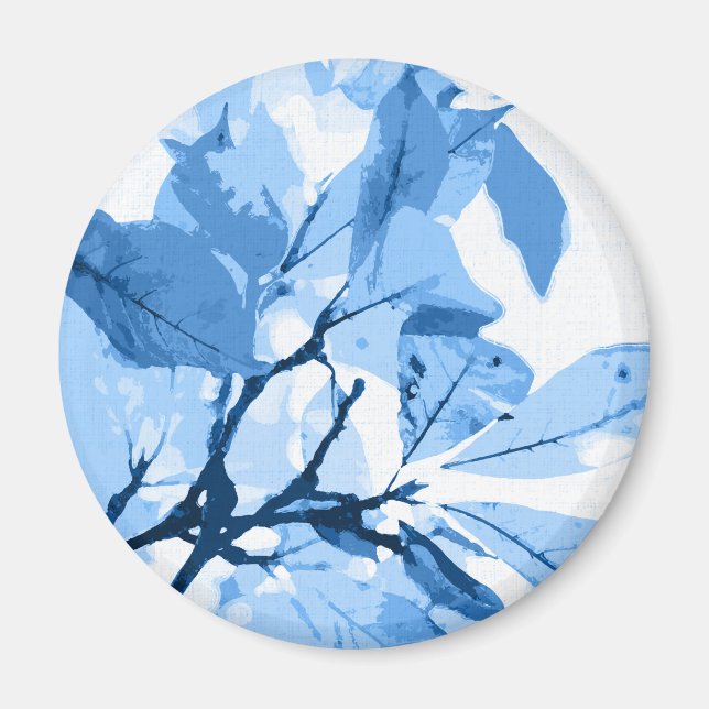 Autumn colours, leaves 4 magnet (Front)