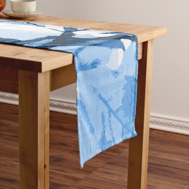 Autumn colours, leaves 4 short table runner (In Situ)