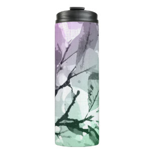 Autumn colours, leaves 5 thermal tumbler