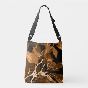 Autumn colours, leaves 6 crossbody bag