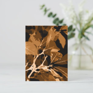 Autumn colours, leaves 6 holiday postcard