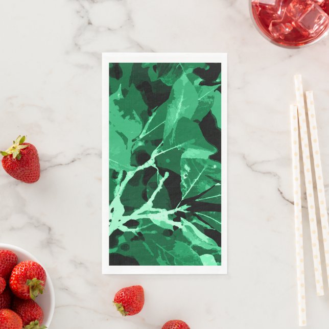 Autumn colours, leaves 7 napkin (Insitu)