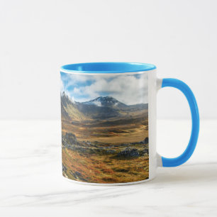 Autumn colours on the landscape mug