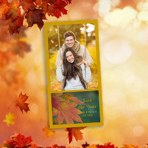 Autumn Colours Wedding Save the Date