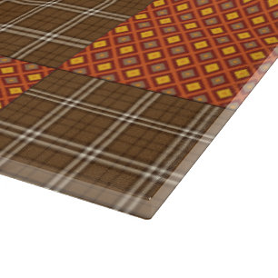 Autumn Comfort Quilt Cutting Board