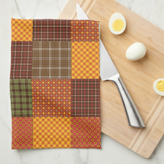 Autumn Comfort Quilt Tea Towel