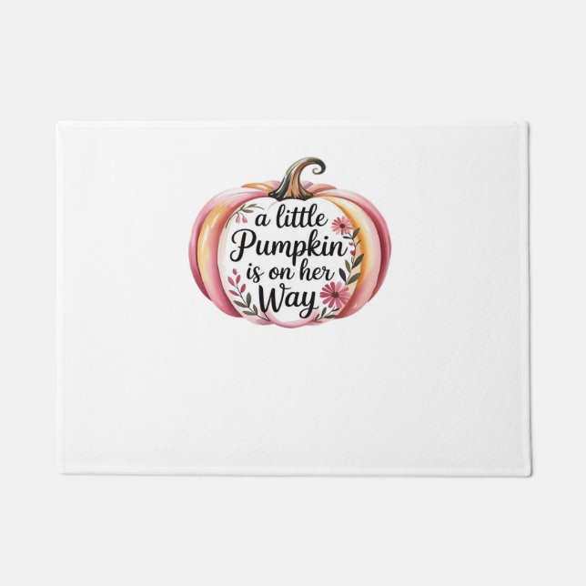 Autumn Coquette Mama – Cosy Fall Aesthetic with Bo Doormat (Front)