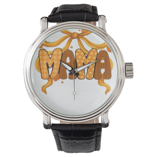 Autumn Coquette Mama – Cosy Fall Aesthetic with Bo Watch (Front)