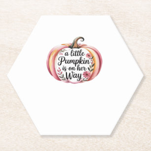 Autumn Coquette Mama – Cozy Fall Aesthetic with Bo Paper Coaster