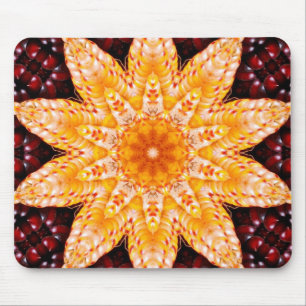 Autumn Corn Flower Mousepad