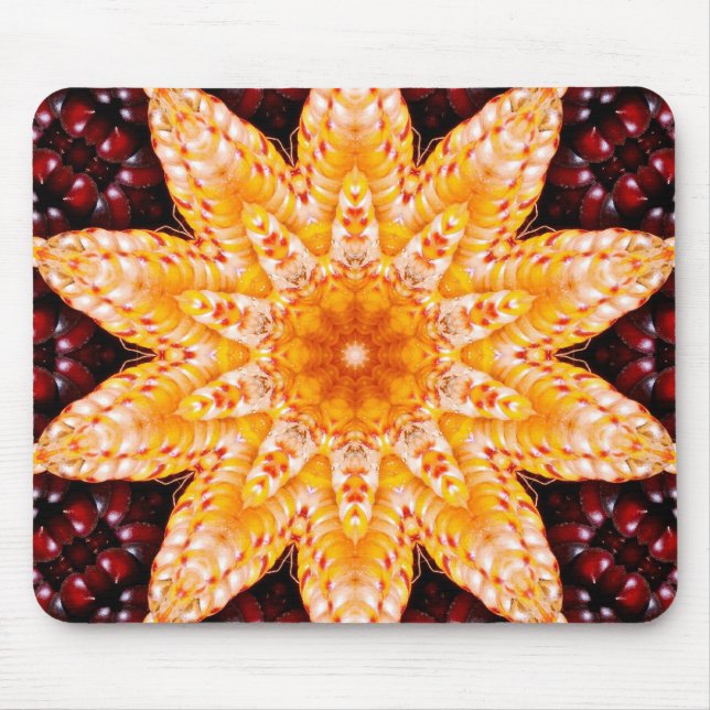Autumn Corn Flower Mousepad (Front)