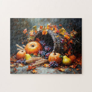 Autumn Cornucopia Jigsaw Puzzle