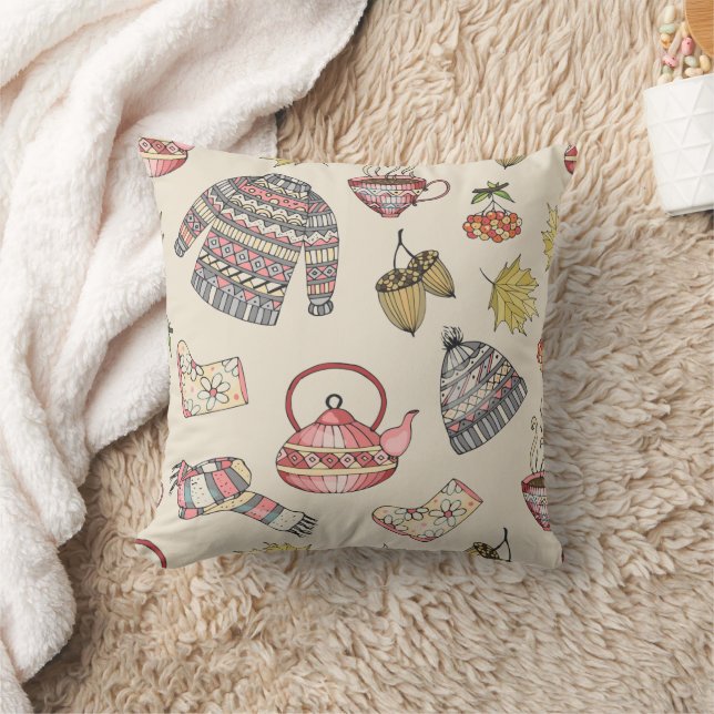 Autumn Cosy Cushion (Blanket)