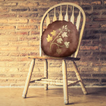 Autumn cosy velvet fall colours and vine branch