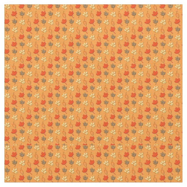 Autumn Cotton Fabric (Close Up)