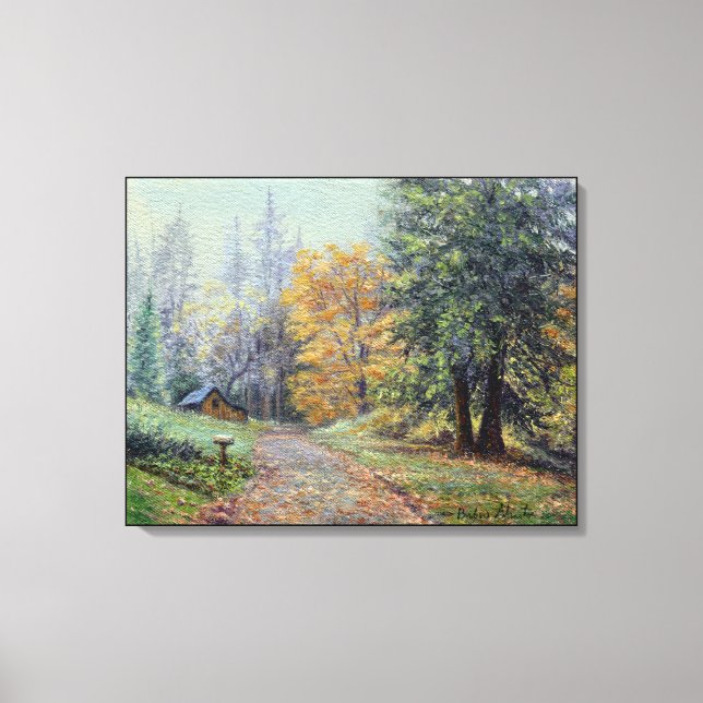 “Autumn Countryside” Canvas Print (Front)