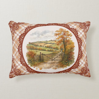 Autumn Countryside Decorative Cushion