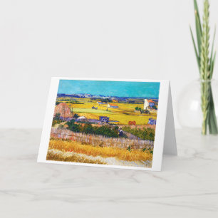 Autumn Countryside, Van Gogh Card