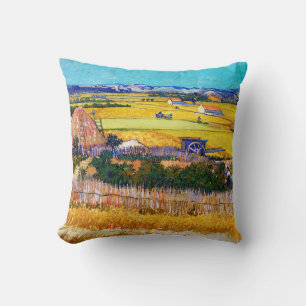 Autumn Countryside, Van Gogh Cushion