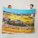 Autumn Countryside, Van Gogh Fleece Blanket<br><div class="desc">Vincent Willem van Gogh (30 March 1853 – 29 July 1890) was a Dutch post-impressionist painter who is among the most famous and influential figures in the history of Western art. In just over a decade, he created about 2, 100 artworks, including around 860 oil paintings, most of which date...</div>