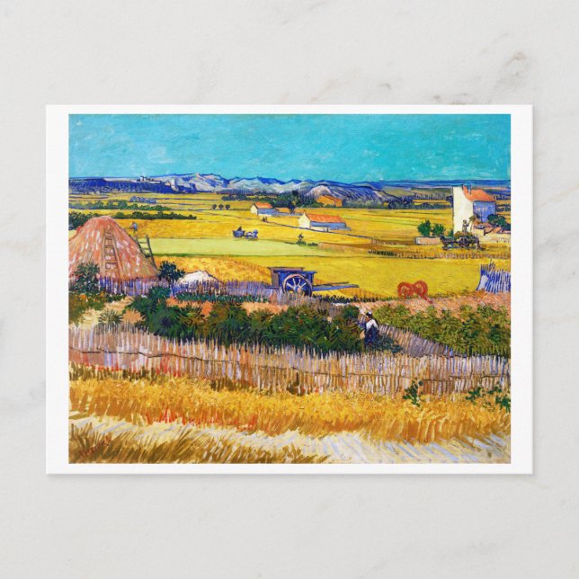 Autumn Countryside, Van Gogh Postcard (Front)