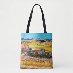 Autumn Countryside, Van Gogh Tote Bag