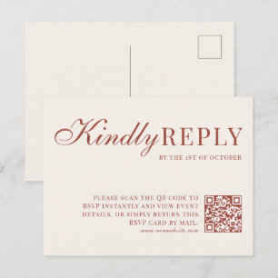 Autumn Covey RSVP Card