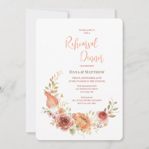 Autumn Crescent Invitation