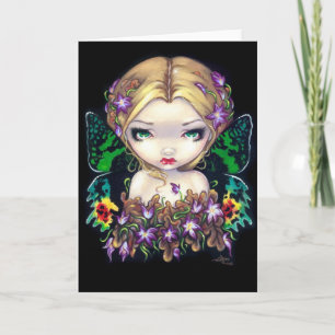 "Autumn Crocus Fairy" Greeting Card
