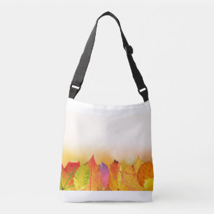 Autumn cross body two sided tote. crossbody bag