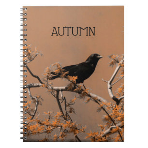 Autumn Crow Notebook