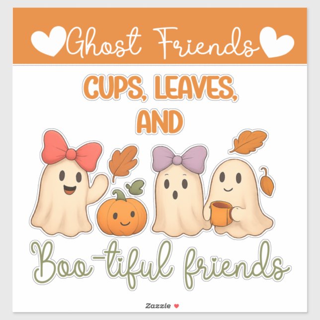 Autumn Cups, Leaves & Boo-tiful Companions (Sheet)