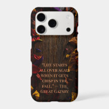 Autumn customisable phone case