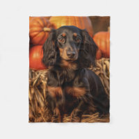 Autumn Dachshund