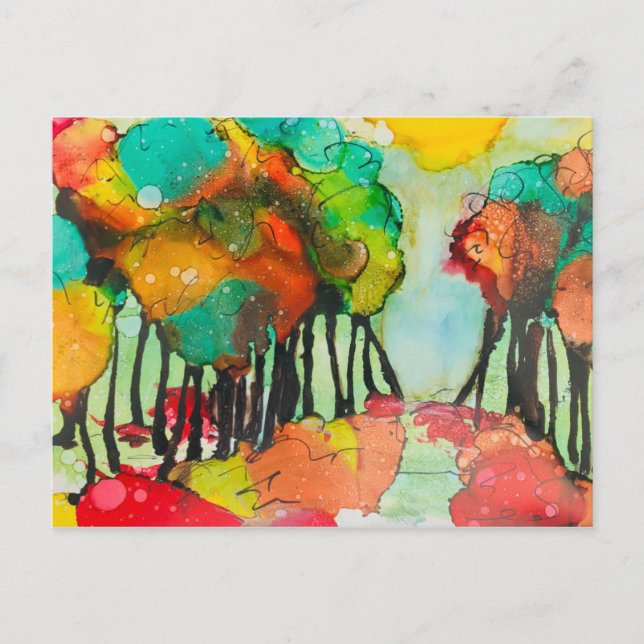Autumn Day Invitation Fall in love Wedding invite (Front)