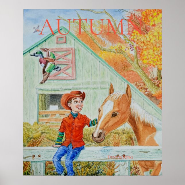 AUTUMN DAY POSTER (Front)