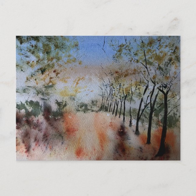 Autumn Days Postcard (Front)