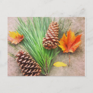 Autumn Days Postcard