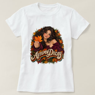 Autumn Decay Vintage Fall Shirt, Cosy Autumn Aesth T-Shirt