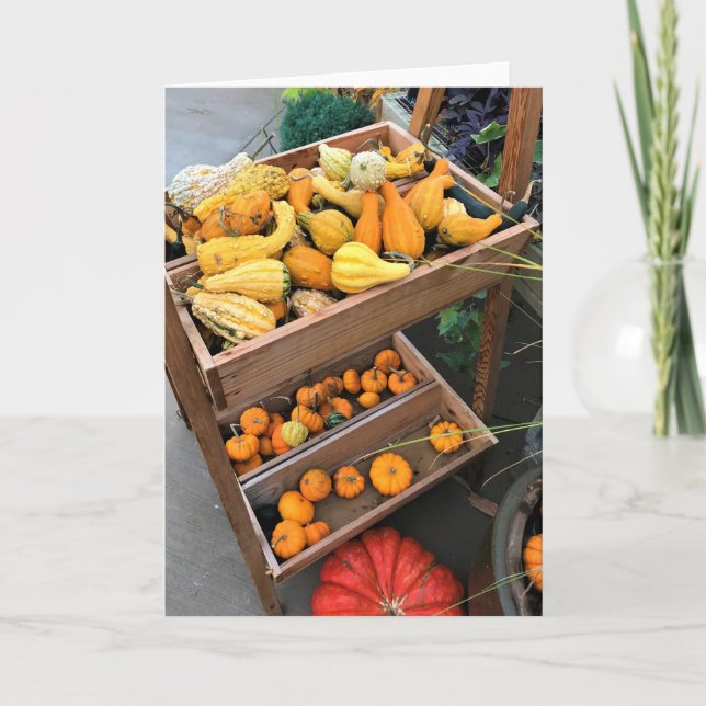 Autumn Decor Card (Front)