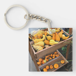 Autumn Decor Key Ring