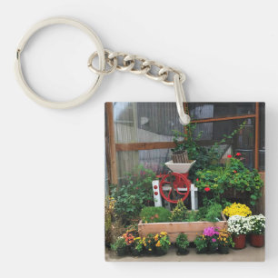 Autumn Decor Key Ring