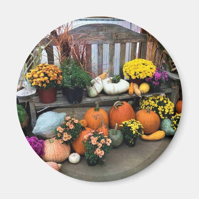 Autumn Decor  Magnet (Front)
