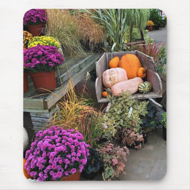 Autumn Decor Mouse Mat (Front)