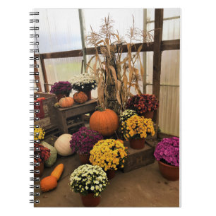 Autumn Decor Notebook