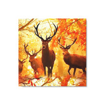 Autumn Deer Pattern